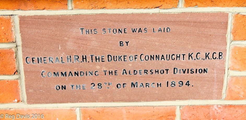 HQ commisioning stone